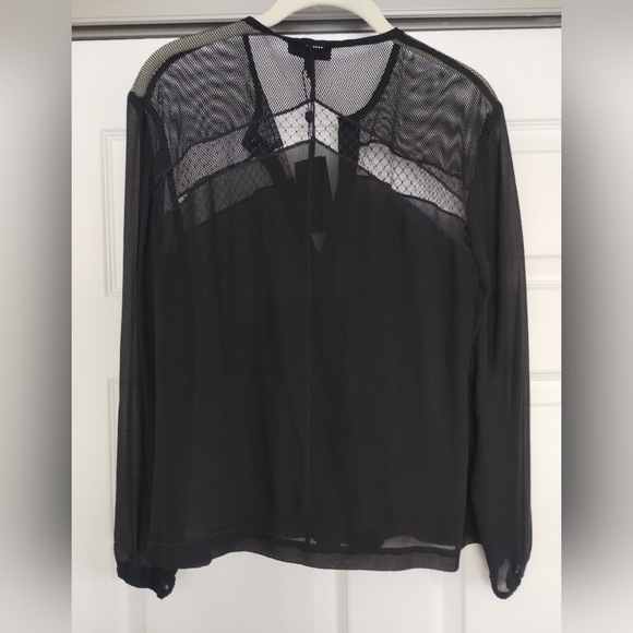 Rag and Bone Black Tommi Shirt XS - Picture 1 of 4